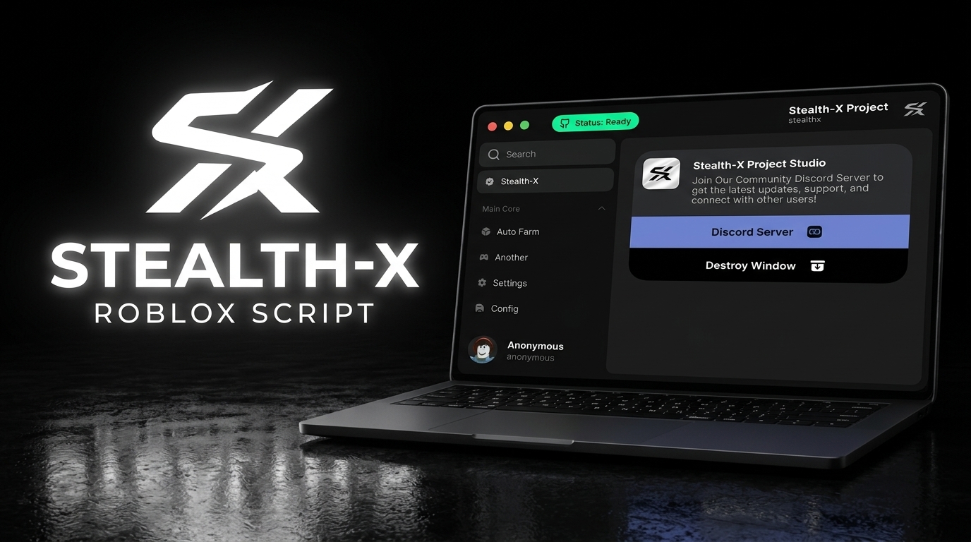 Stealth-X Roblox Script product preview