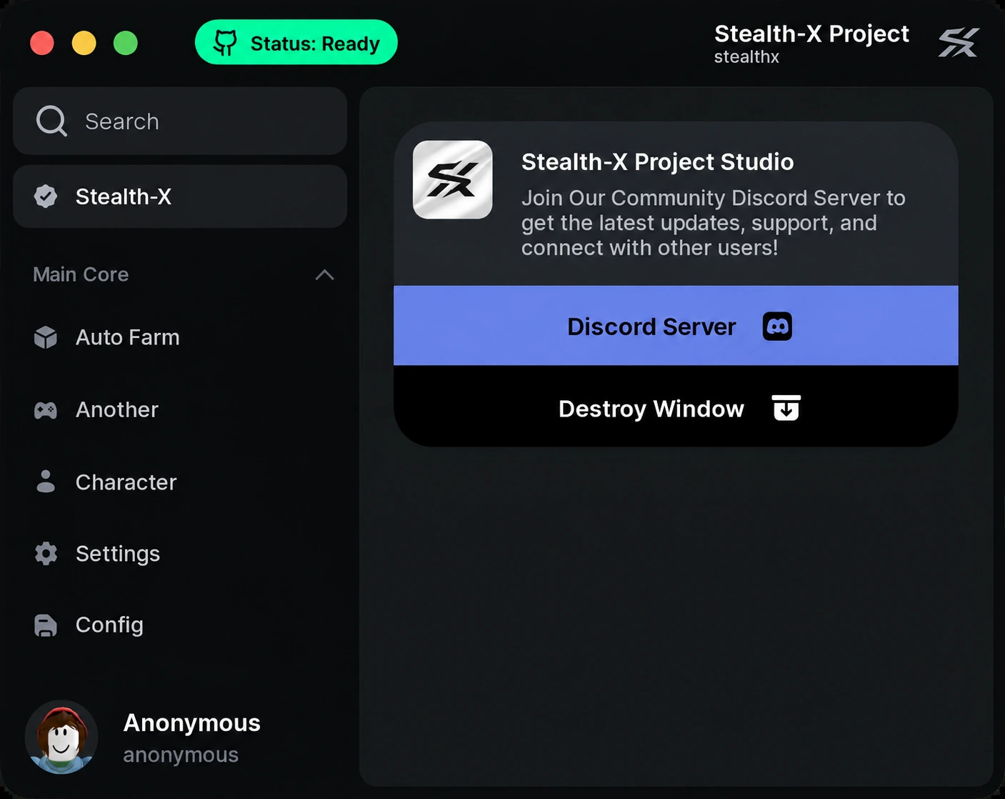 Stealth-X preview